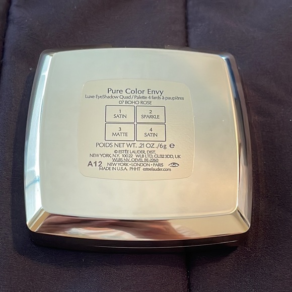 Estee Lauder Red and Gold Eyeshadow Palette Luxurious Shimmer - Picture 8 of 8